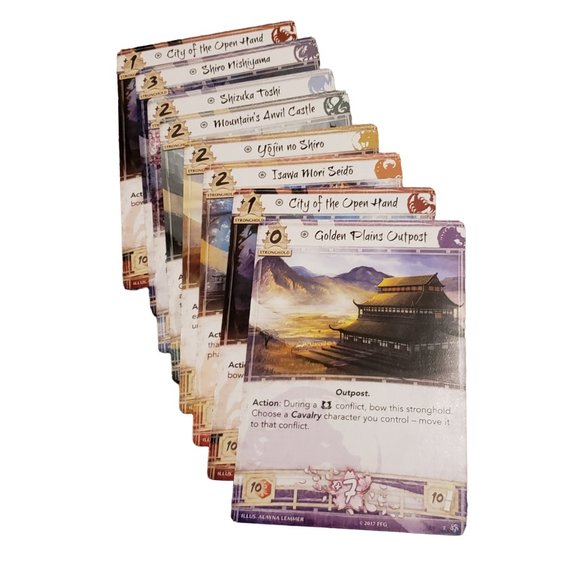 Fantasy Flight Games Legend of the Five Rings Card Bundle | 60 Cards As Pictured - Picture 5 of 15